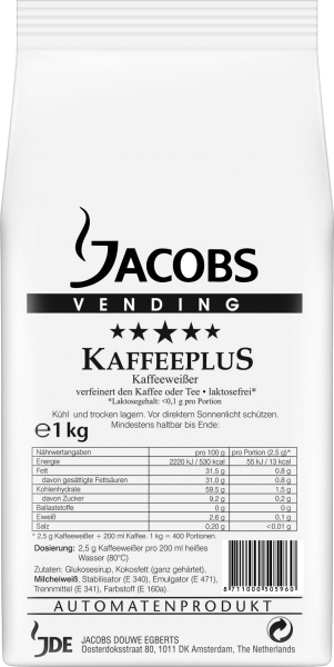 JACOBS Kaffeeplus / Laktosefrei